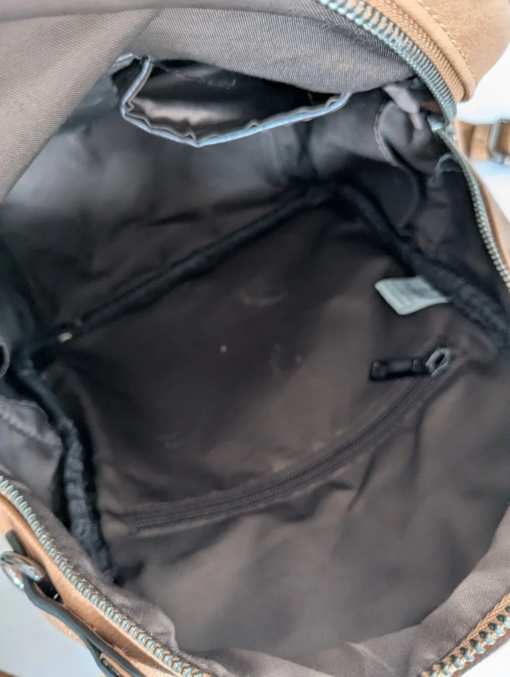 Fadeon Faux Leather Backpack
